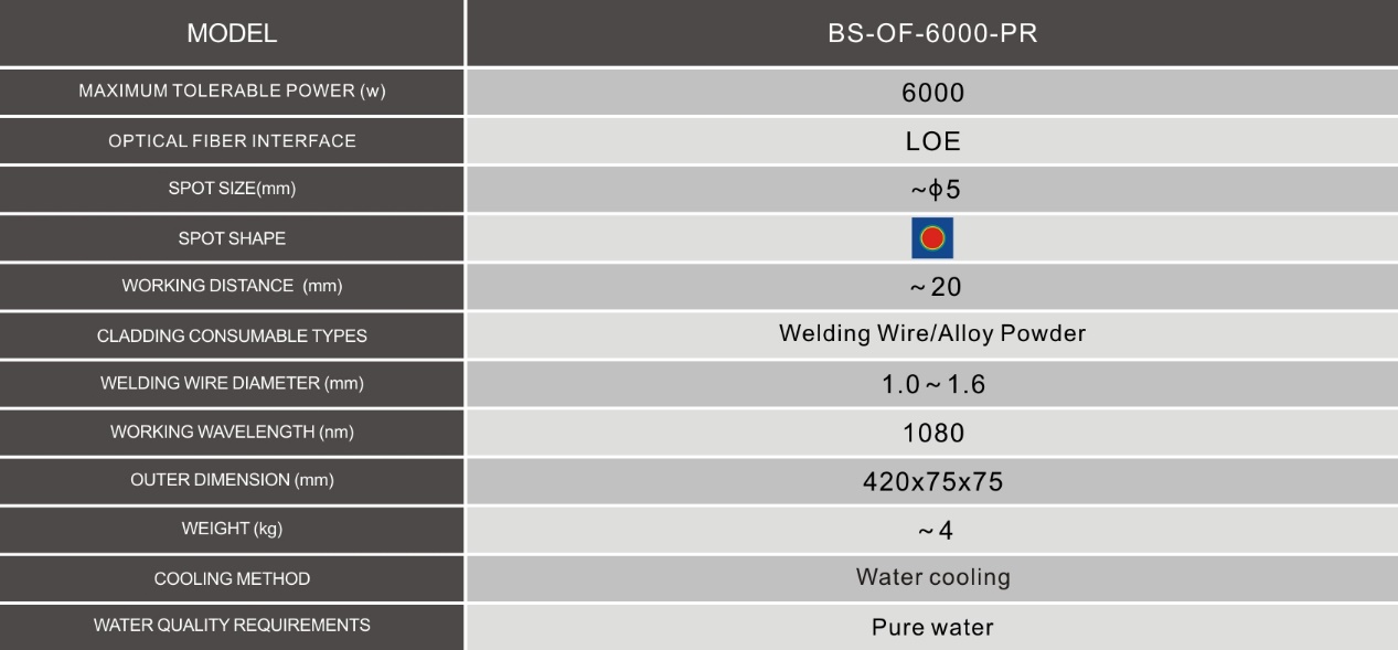 Silk/powder integrated laser cladding head, laser fuse, paraxial fuse