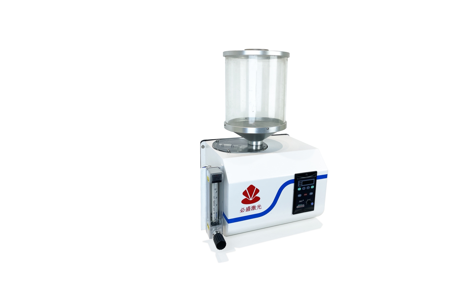Gravity powder feeder